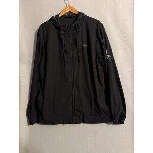 Travis Mathew Wanderlust Hoodie Men's XL Black Performance Golf Jacket Full Zip